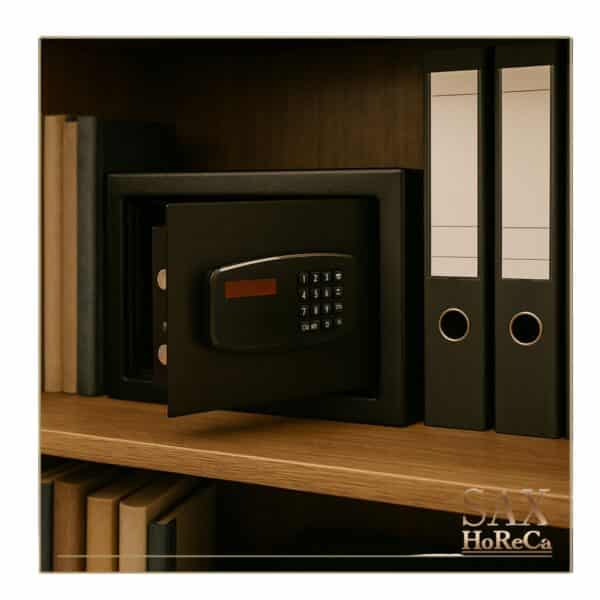 Master code sistem omogućava menadžerima prostora brz pristup u hitnim situacijama bez zvanja servisa ili uznemiravanja gosta. Lako se instalira, štedi prostor jer se uklapa u garderober, radni sto ili policu, moderan dizajn doprinosi ukupnom utisku urednosti.