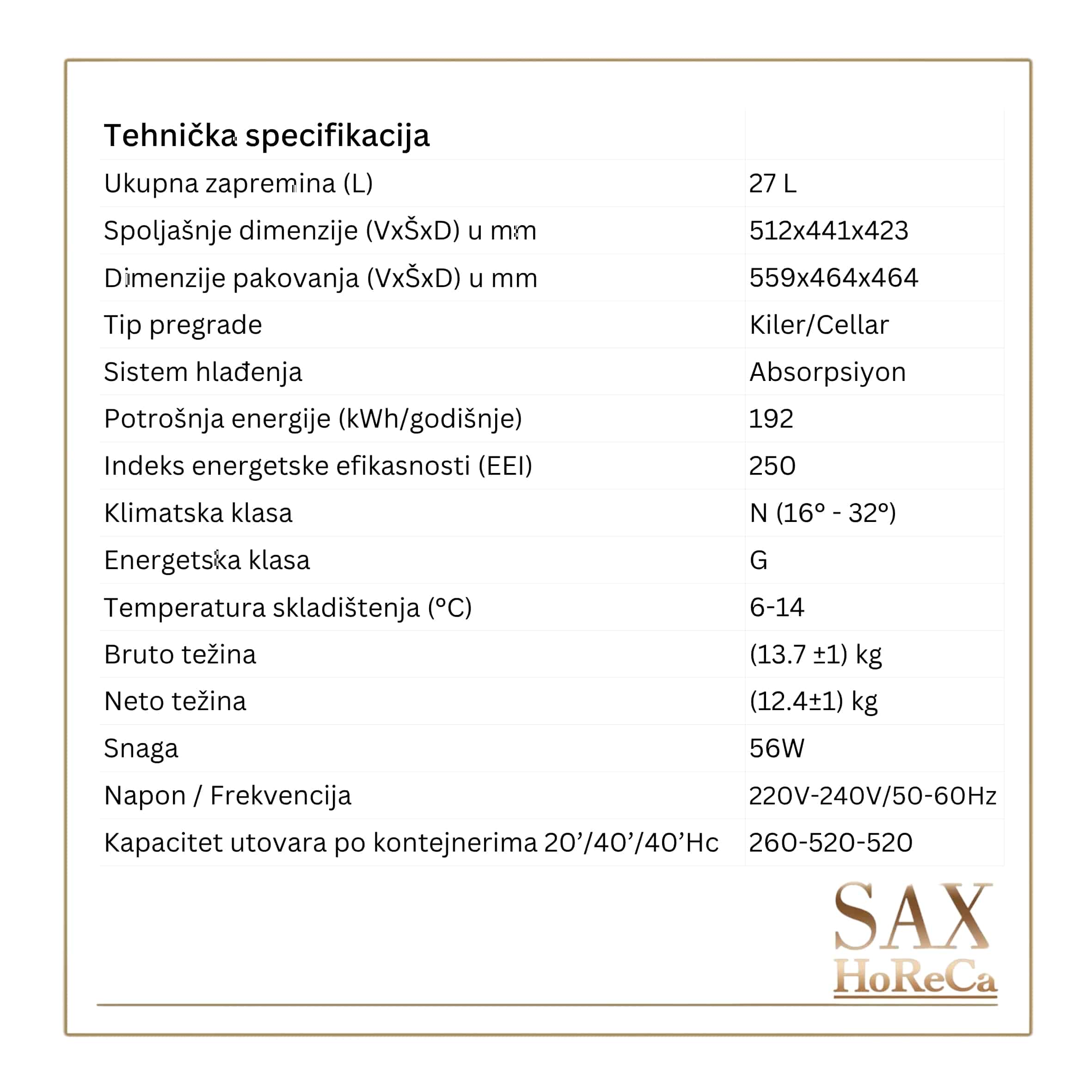 Mini-bar-33L-ECOSM302022-4 Mini bar ne bruji, ne smeta i ne traži dodatnu pažnju. Zahvaljujući bešumnom radu (0 dB), savršen je za tihe prostore poput hotelskih soba, apartmana ili kancelarija. Transparentne police su otporne, lako se brišu vlažnom krpom i omogućavaju brzu organizaciju sadržaja i izgledaju besprekorno svakoga dana.