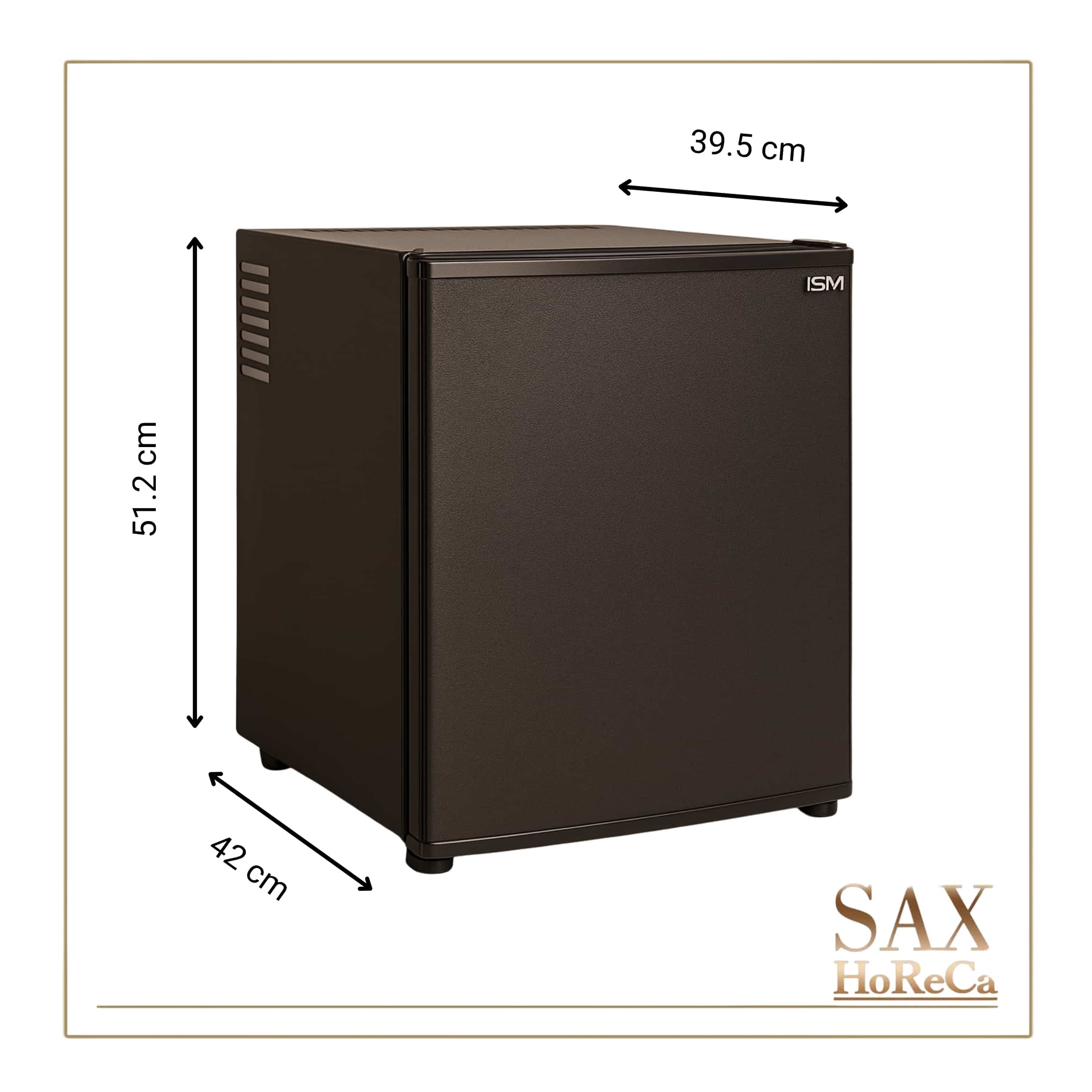 Mini-bar-33L-MBSM301-TH-3 Unutrašnje LED svetlo automatski se pali kad se vrata otvore i pruža meku, modernu osvetljenost pa i u mraku gost će pronaći osveženje ili grickalice koje će biti u savršenom stanju zahvaljujući automatskom odmrzavanju koje sprečava nakupljanje leda i vlage.