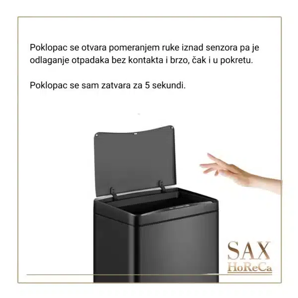 Kapacitet od 50L u kancelariji u proseku traje 1 do 2 dana pre nego što je potrebno pražnjenje. U hotelskoj sobi, može biti dovoljna za boravak gosta od 1–2 noćenja u zavisnosti od navika.